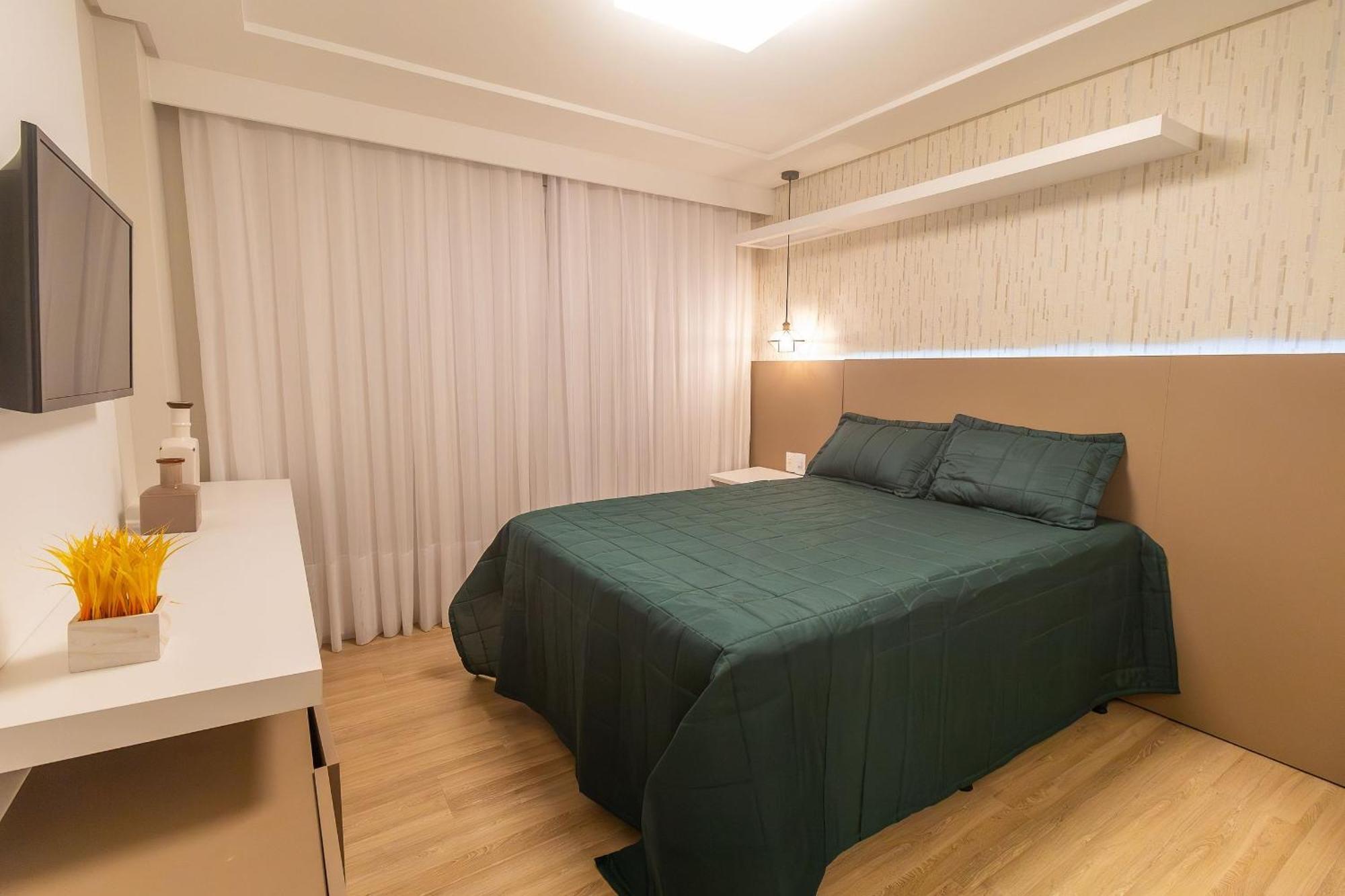 Varandas Do Atlantico 101A - Excelente Apartamento Em Condominio De Luxo A Beira Mar - Piscina Climatizada - Academia - Bombinhas Zewnętrze zdjęcie