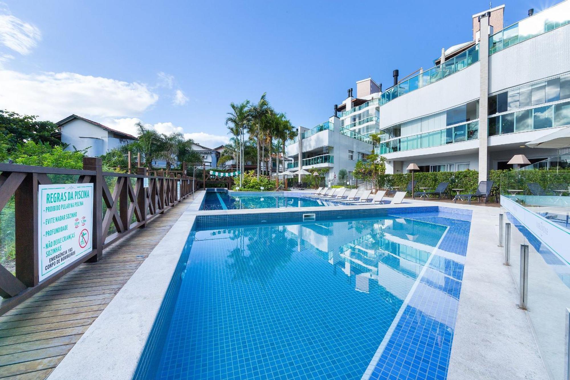 Varandas Do Atlantico 101A - Excelente Apartamento Em Condominio De Luxo A Beira Mar - Piscina Climatizada - Academia - Bombinhas Zewnętrze zdjęcie