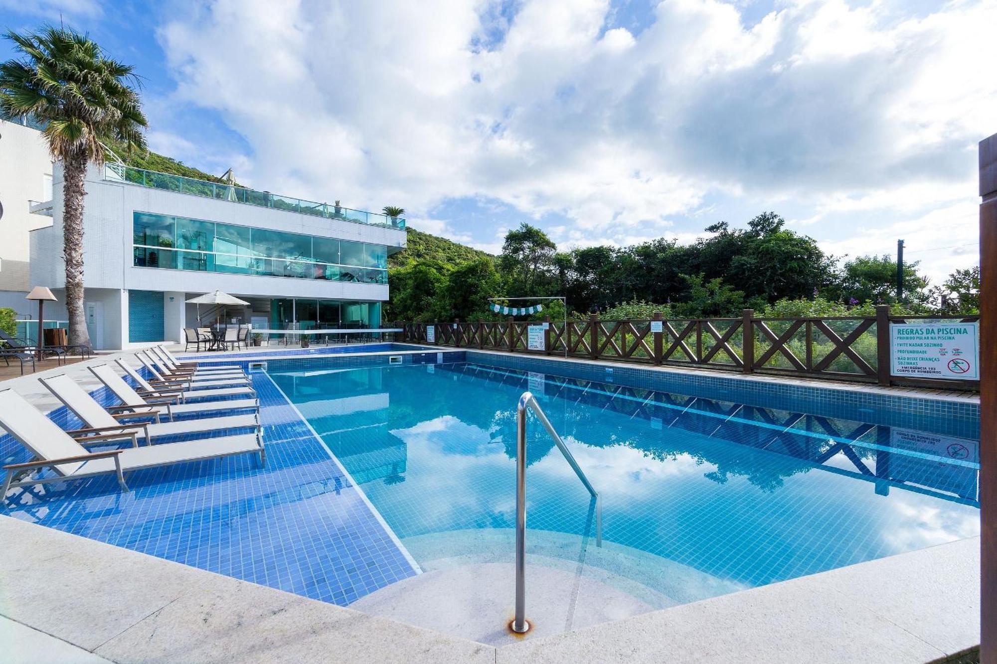 Varandas Do Atlantico 101A - Excelente Apartamento Em Condominio De Luxo A Beira Mar - Piscina Climatizada - Academia - Bombinhas Zewnętrze zdjęcie
