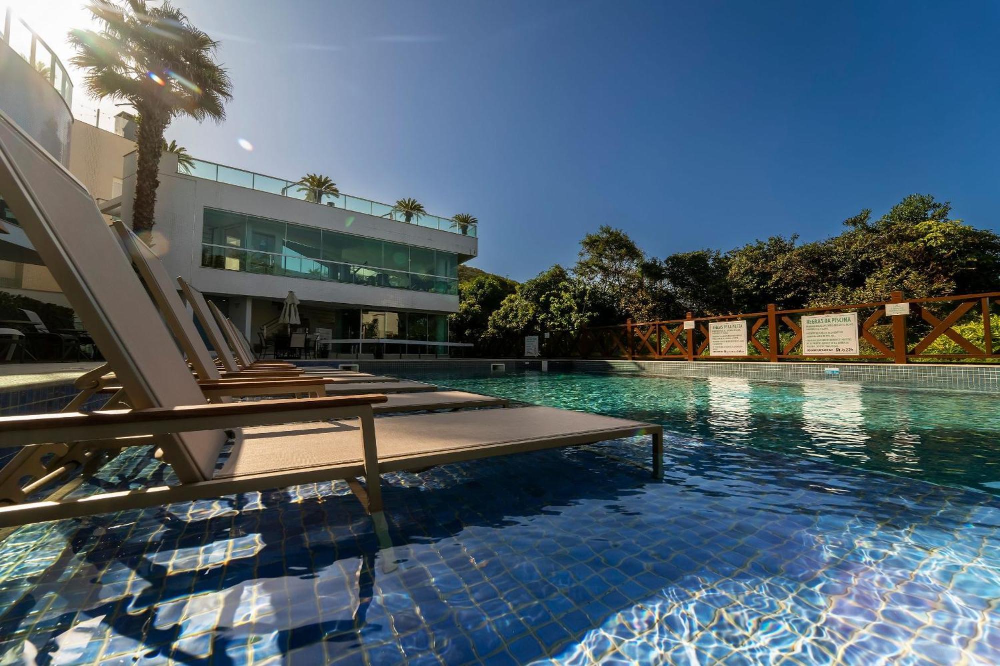 Varandas Do Atlantico 101A - Excelente Apartamento Em Condominio De Luxo A Beira Mar - Piscina Climatizada - Academia - Bombinhas Zewnętrze zdjęcie