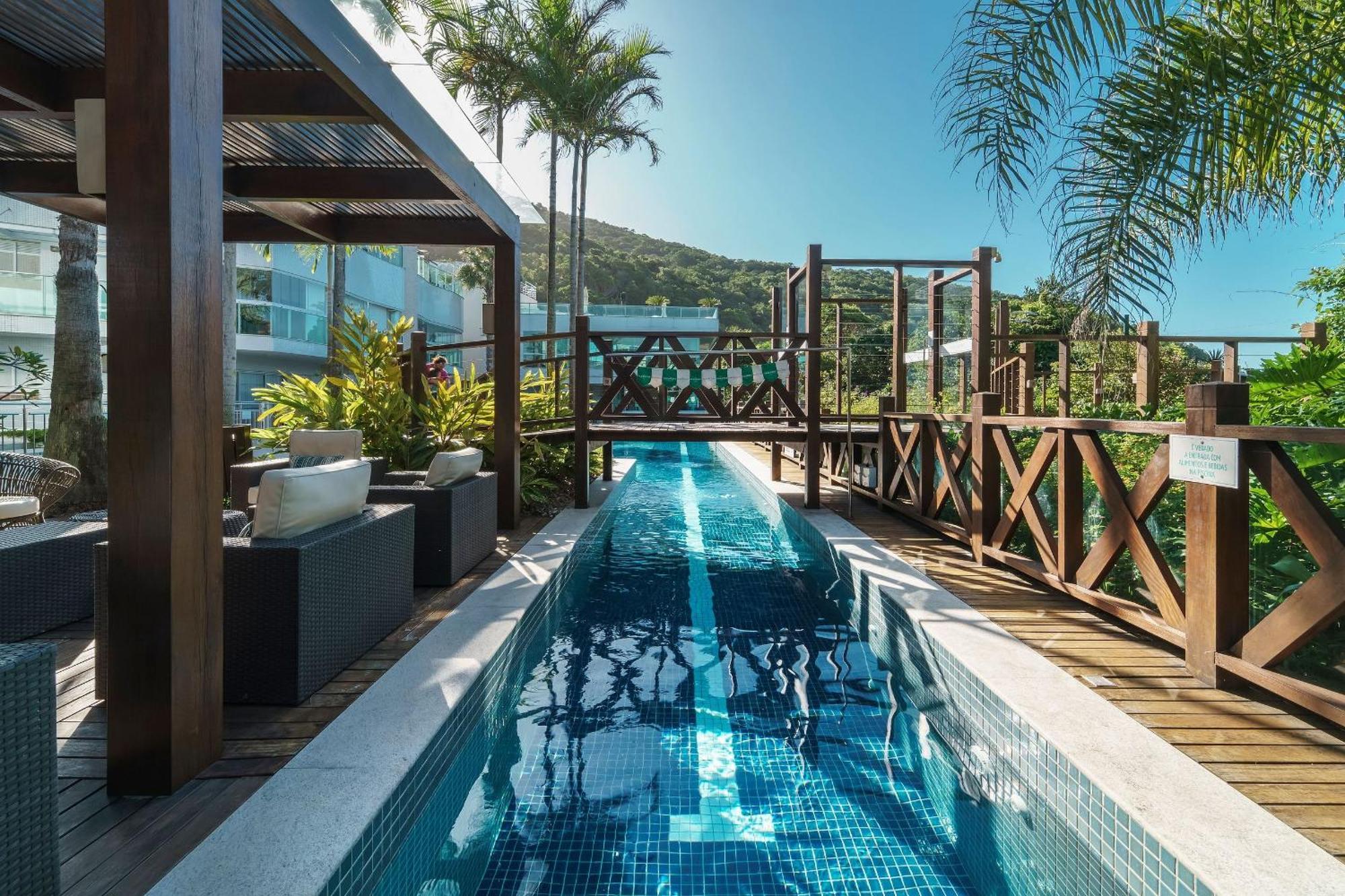 Varandas Do Atlantico 101A - Excelente Apartamento Em Condominio De Luxo A Beira Mar - Piscina Climatizada - Academia - Bombinhas Zewnętrze zdjęcie