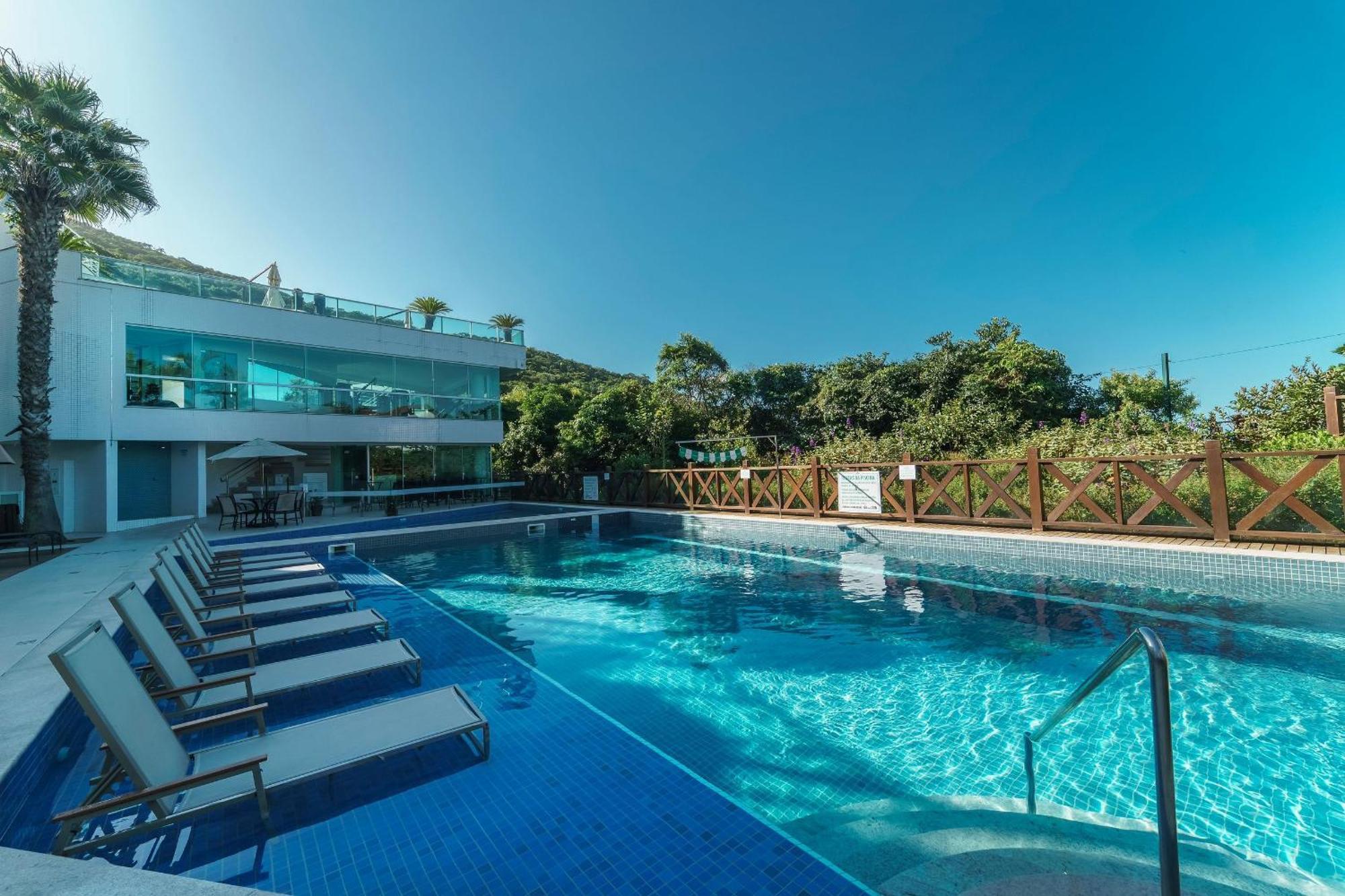 Varandas Do Atlantico 101A - Excelente Apartamento Em Condominio De Luxo A Beira Mar - Piscina Climatizada - Academia - Bombinhas Zewnętrze zdjęcie